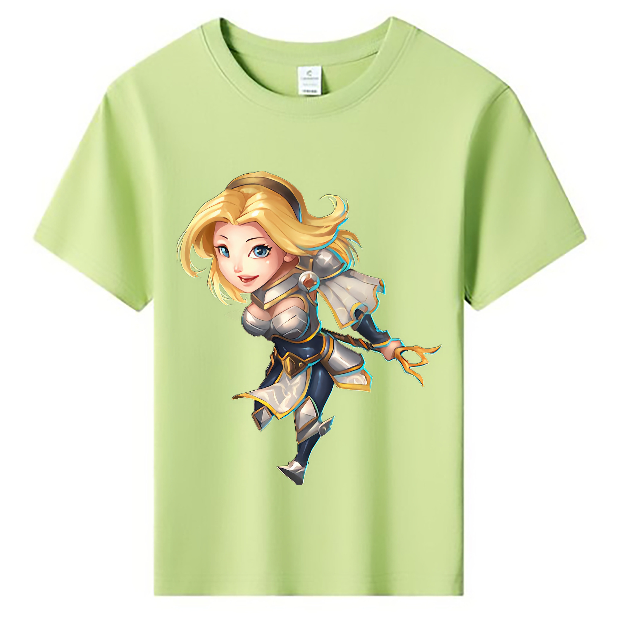 （画像用） リーグ・オブ・レジェンド League of Legends LOL 綿100％キッズTシャツ（フロントプリント）